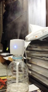 ペットボトル加湿器