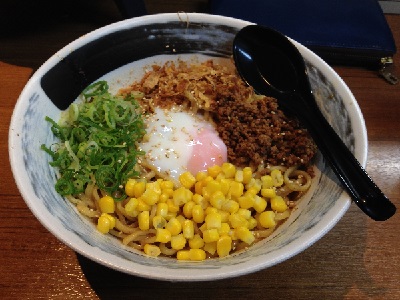 汁なしカレー坦坦麵