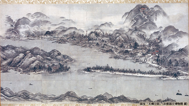 天橋立図
